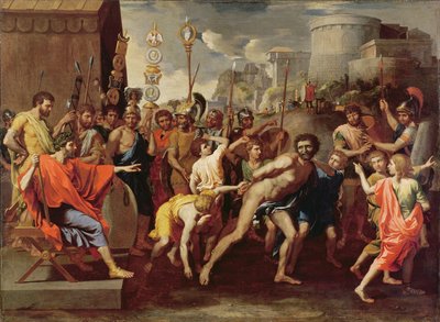 Camillus and the Schoolmaster of Falerii by Nicolas Poussin